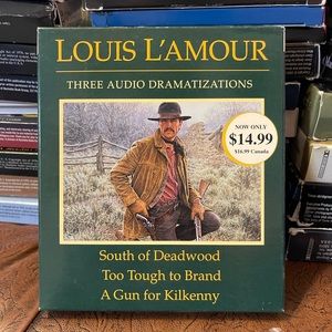 Louis L’Amour 3 audio book stories